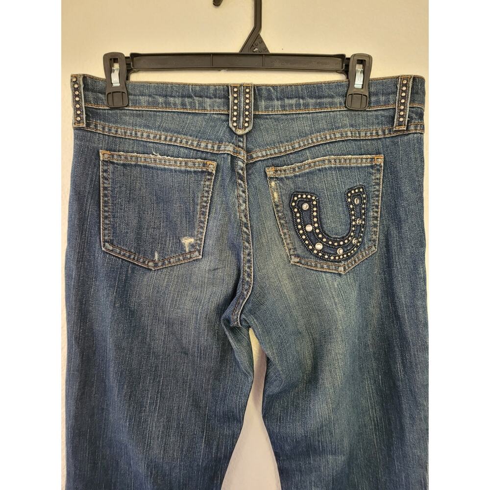 Juicy Couture Bootcut Women's Jeans Horseshoe Pocket - Size 28 #P3 - Picture 4 of 6